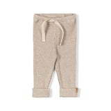 Rib Legging - Beige
