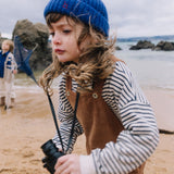 Soft stripes sweatshirt - Navy