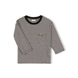 Drop Shirt - Black Stripe