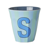 Melamine Cup - Blue - S - Stripes