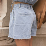 Charlie Petite Kylie Short Mommy Light Blue