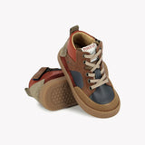 Mousse Bump Nappa-Velours - Marine-Sapin