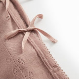 Rula Wool Pointelle Burnt Rose