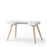 Wood Desk 72,6 cm, white/oak