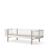 Wood Original day bed, 90x200 cm, white/oak