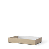 Wood original bed drawer, oak