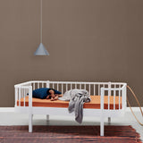 Wood Original junior day bed, 90x160cm, white