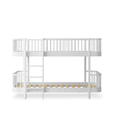 Wood Original low bunk bed, white