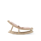 Wood Baby & toddler rocker, oak/rose