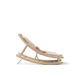 Wood Baby & toddler rocker, oak/rose