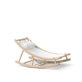 Wood Toddler rocker, oak/white