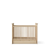 Camp novel cot bed/bed, 60x120/120x200 cm, oak