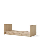 Camp novel cot bed/bed, 60x120/120x200 cm, oak
