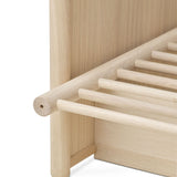 Camp novel cot bed/bed, 60x120/120x200 cm, oak