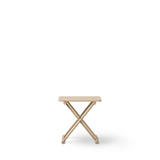 Camp bed table, high, oak