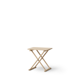 Camp bed table, high, oak