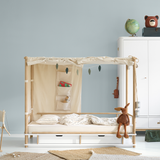 Camp junior chair, oak/undyed