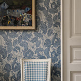 Wallpaper Oak Tree Tails - Washed Denim