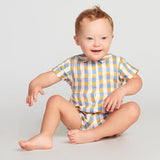 Shorts - Hemp/Gingham