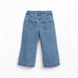 Wide Denim Trousers Denim