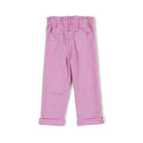 Ril Pants - Lila Checkered