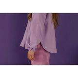 Ril Pants - Lila Checkered