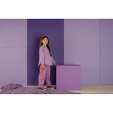 Ril Pants - Lila Checkered