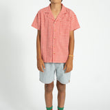 socks - green w/ red stripes