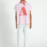 unisex trousers - washed light blue denim