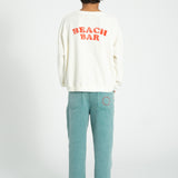 sweatshirt - ecru w/ ice cream print