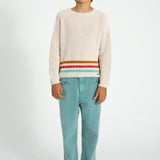 unisex trousers - washed green