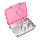 Yumbox Pret RVS 4 vakken - Versailles Pink Glitter