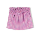 Tos Skirt - Lila Checkered