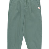 PLEATED PANT light teal