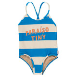Paraiso Swimsuit light cream/lapis blue