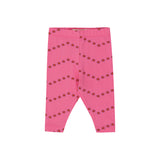 Tiny Cottons Zigzag Baby Pant Dark Pink