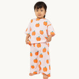 APPLES BABY TEE - pastel pink
