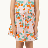 STRAWBERRIES SKIRT - pastel pink