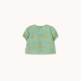 MIDNIGHT SUN BABY SHIRT - washed emerald