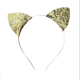 Cat Headband - Gold