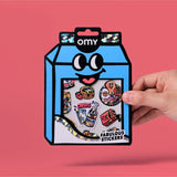 STICKERS - BIG - MILK