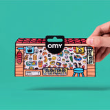 STICKERS - BOUTIQUE - SUSHI SHOP