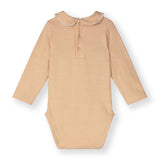 Baby Collar Onesie | Melon - Cream