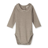 Baby Collar Onesie | New Fit | Woody - Cream
