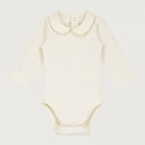 Baby Collar Onesie | New Fit | Cream