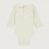Baby Collar Onesie | New Fit | Cream