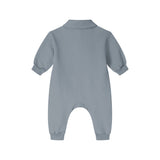Baby Collar Suit | Stone Gray