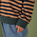 Rel Sweater - Navy Stripe