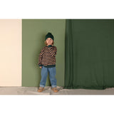 Rel Sweater - Navy Stripe