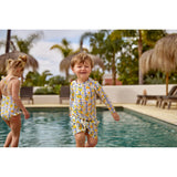 Sasha Swim Short - Sunny Lemon
